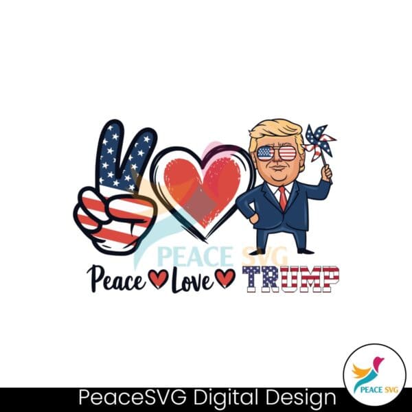 peace-love-trump-america-flag-funny-president-svg