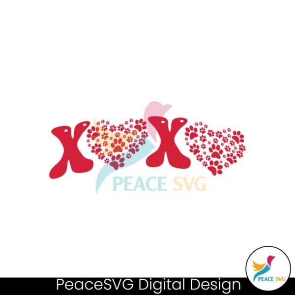 xoxo-valentine-paw-dog-svg-instant-download