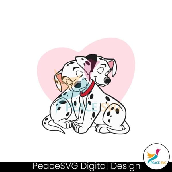 dalmatians-valentine-couple-dog-svg