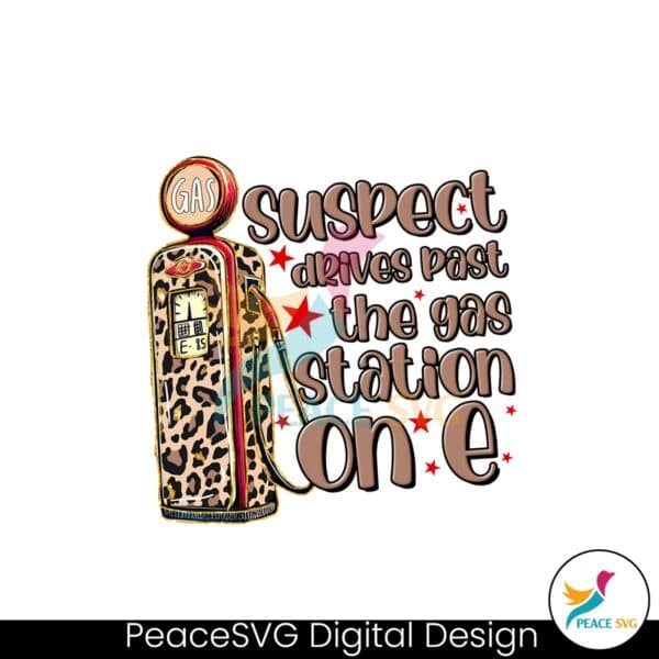 leopard-suspect-drives-past-the-gas-station-on-e-digital-png