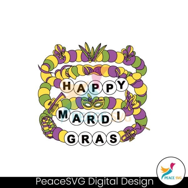 happy-mardi-gras-bracelet-new-orleans-svg