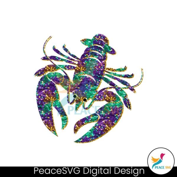 louisiana-crawfish-retro-mardi-gras-new-orleans-png