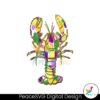 louisiana-crawfish-png-retro-mardi-gras-coquette-png