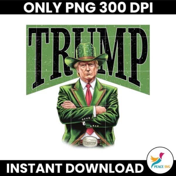 Make America Lucky Again Western Trump Png