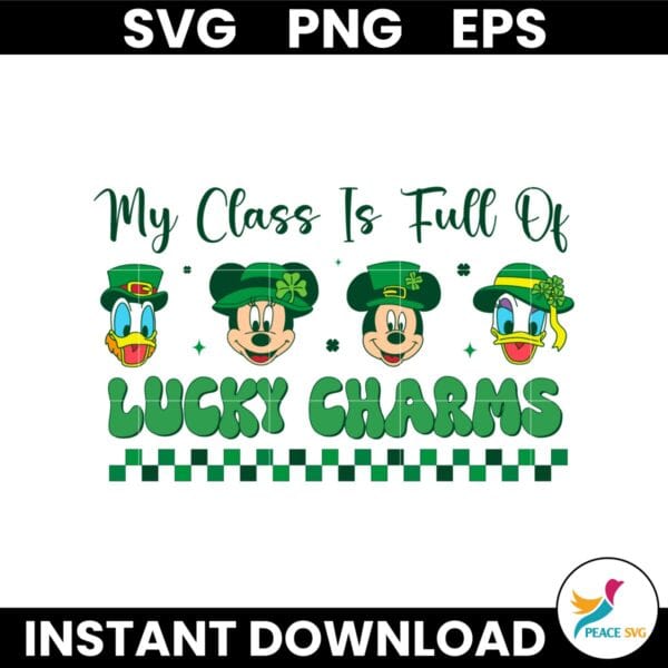 My Class is Full Of Lucky Charms SVG