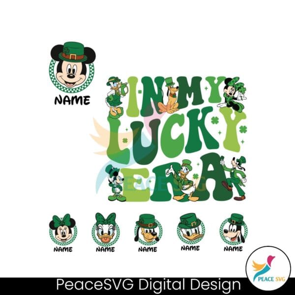 Personalized In My Lucky Era Saint Patricks Day SVG