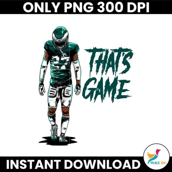 Thats Game Quinyon Mitchell Philadelphia Eagles SVG