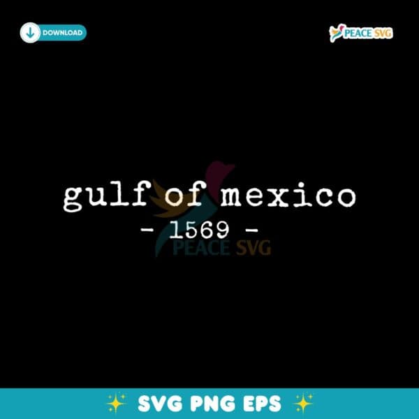 American Gulf Of Mexico 1569 Florida Beach Svg