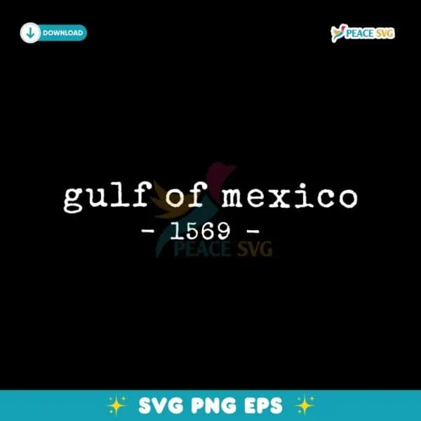 American Gulf Of Mexico 1569 Florida Beach Svg