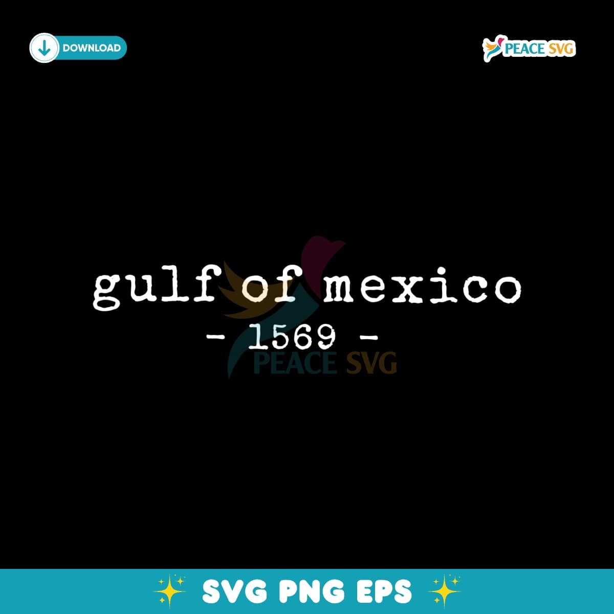 American Gulf Of Mexico 1569 Florida Beach Svg