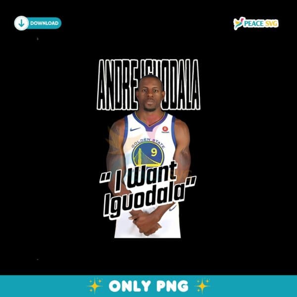 Andre Iguodala NBA I Want Iguodala Golden State Warriors Png