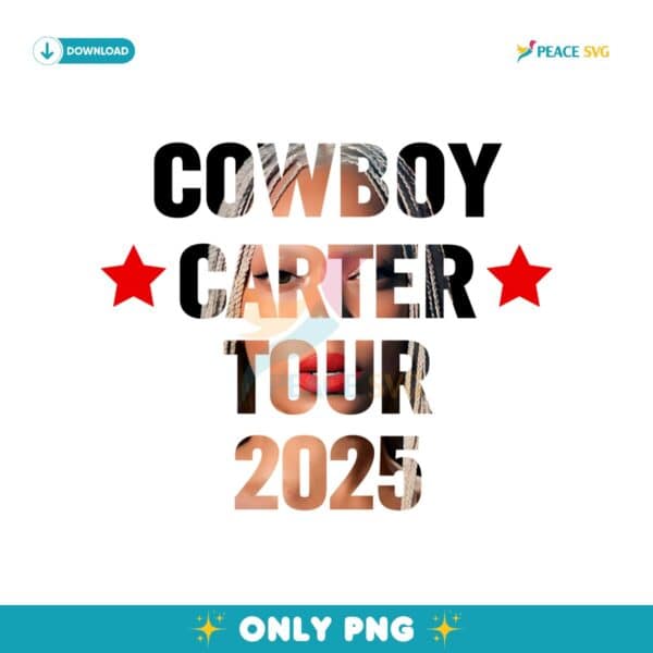 Beyonce Cowboy Carter Tour 2025 PNG