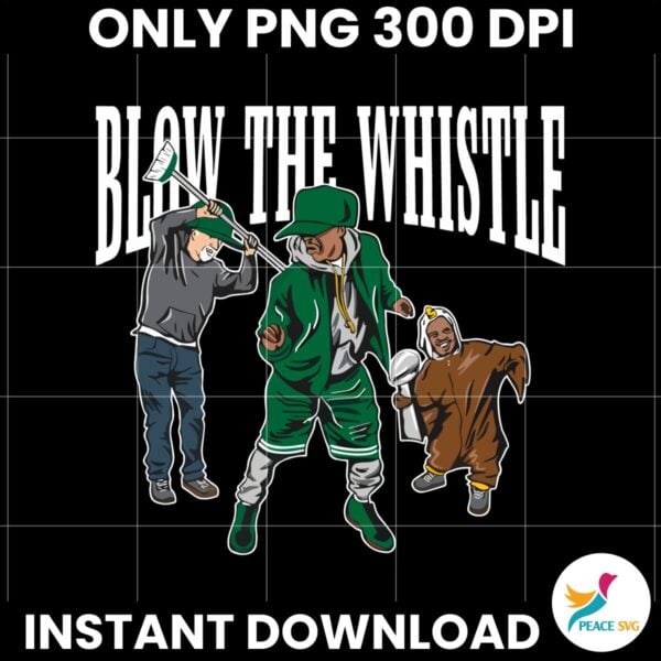 Blow The Whistle Philadelphia Eagles Super Bowl LIX Parody PNG