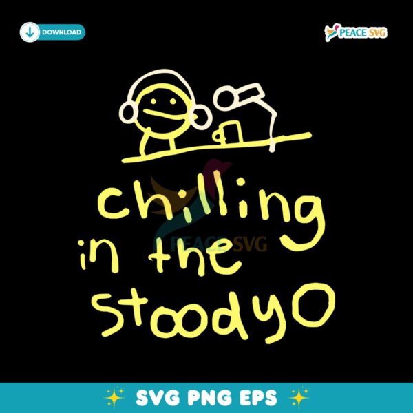 Chilling In The Stoodyo SVG