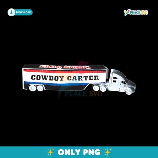 Cowboy Carter Truck Beyonce Music Tour PNG