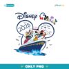 Disney Cruise 2025 Mickey And Friends Vacation Png