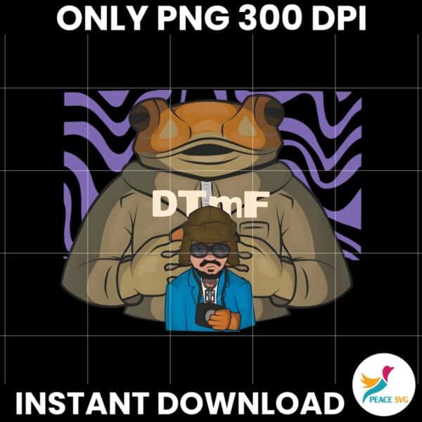 Dtmf Frog Album Bad Bunny PNG