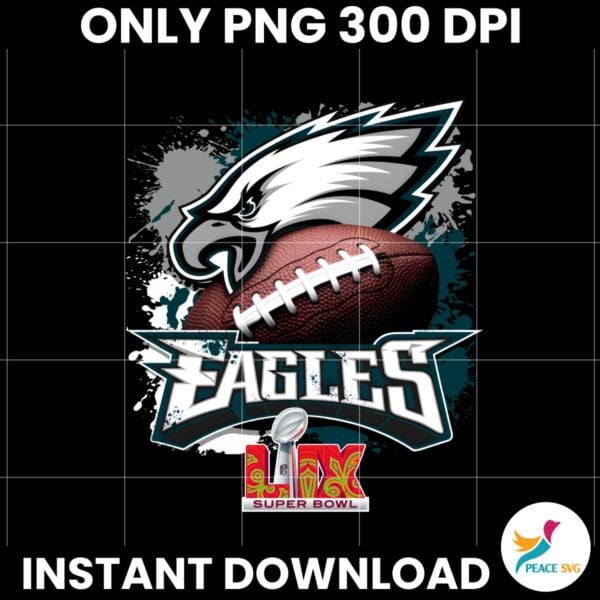 Eagles Football Logo Super Bowl LIX PNG