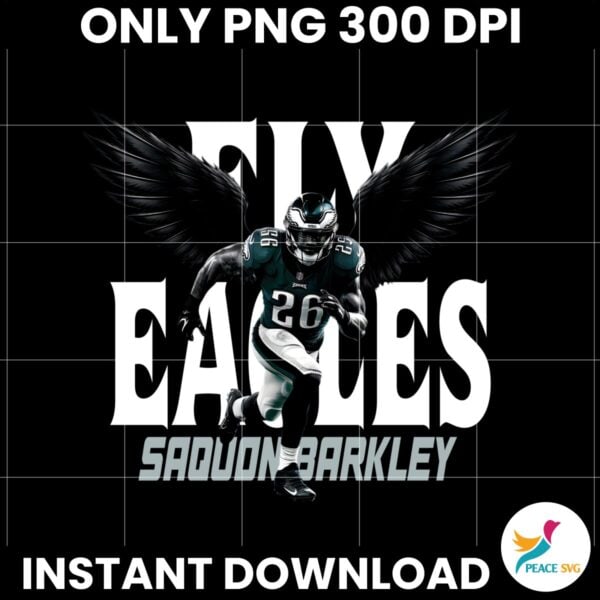 Fly Eagles Saquon Barkley 26 Philadelphia Eagles PNG