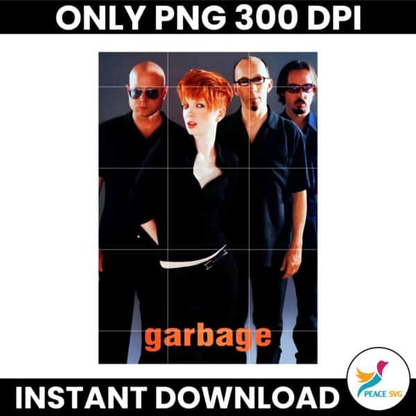 Garbage Rock Band Beautiful Poster PNG