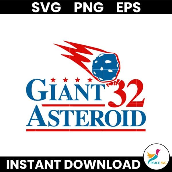 Giant Asteroid 32 SVG