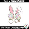 Happy Easter Bunny Coquette Stethoscope Nurse PNG