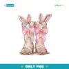 Howdy Western Easter Bunny Cowboy Boots Png