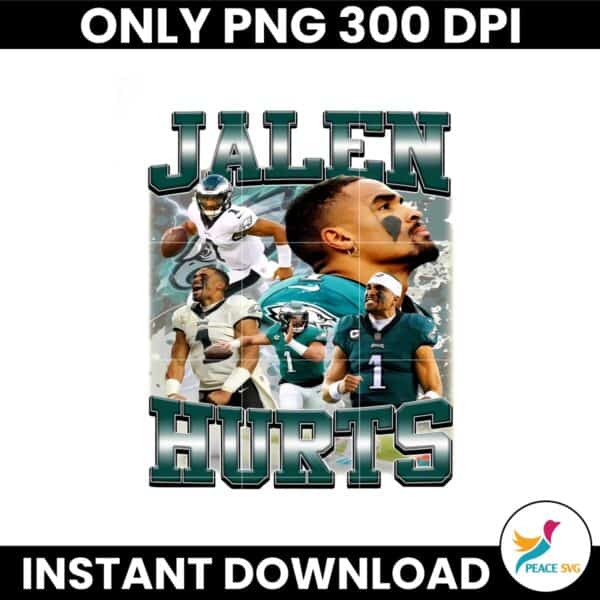 Jalen Hurts Philadelphia Eagles Number One Player Png