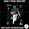Jalen Hurts Super Bowl LIX Champions Philadelphia Eagles PNG
