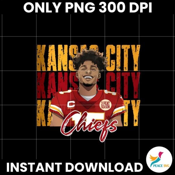 Kansas City Patrick Mahomes Lets Go Chiefs PNG