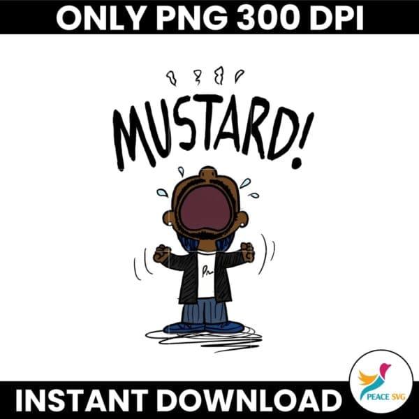 Kendrick Lamar Mustard Rapper Music Png Sublimation