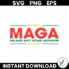 Maga Melanin Aint Going Anywhere Black History SVG Digital Download