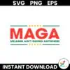 Maga Melanin Aint Going Anywhere Black History SVG Digital Download