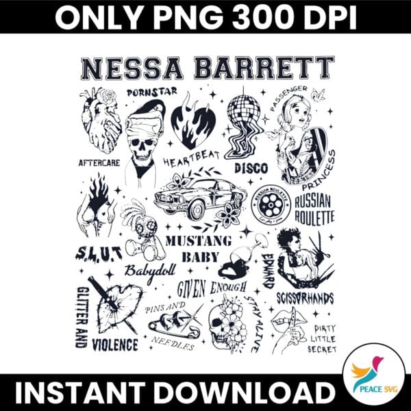 Nessa Barrett Young Forever Tour PNG