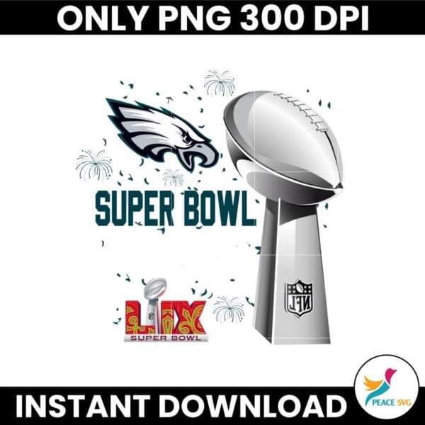 Philadelphia Eagles Super Bowl LIX Champions NFL Png