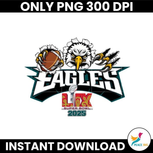 Philadelphia Eagles Super Bowl LIX Champions Png