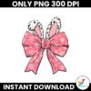 Pink Easter Bunny Ear Leopard Paw Coquette Bow Png