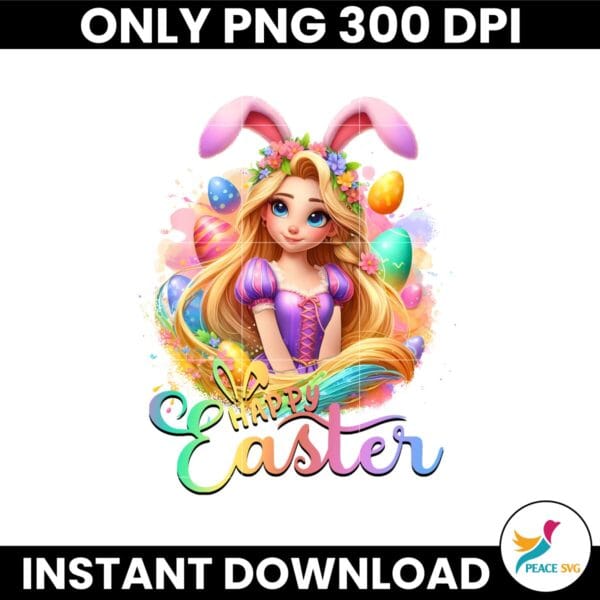 Rapunzel Bunny Ears Watercolor Splash Tangled Png