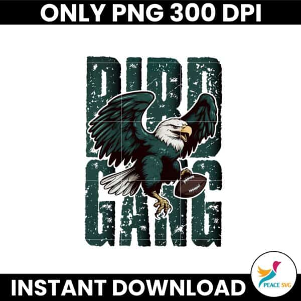 Retro Bird Gang Philadelphia Eagle Philly Football Png