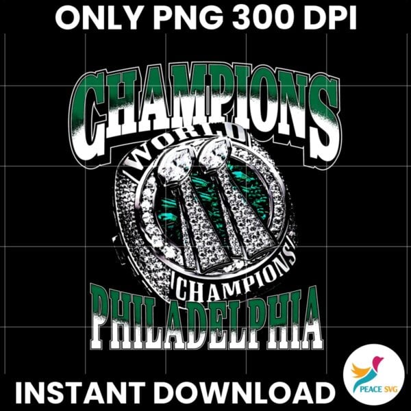 Super Bowl Champions Philadelphia World Champions Ring PNG