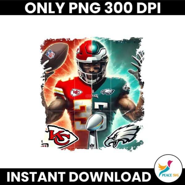 Super Bowl Kansas Chiefs Philly Eagles Football NFL Png