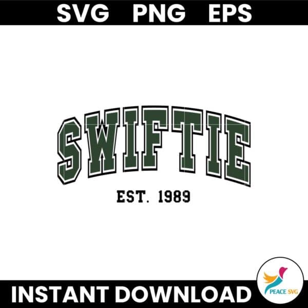 Taylor Swiftie Est 1989 Philadelphia Eagles Football SVG PNG