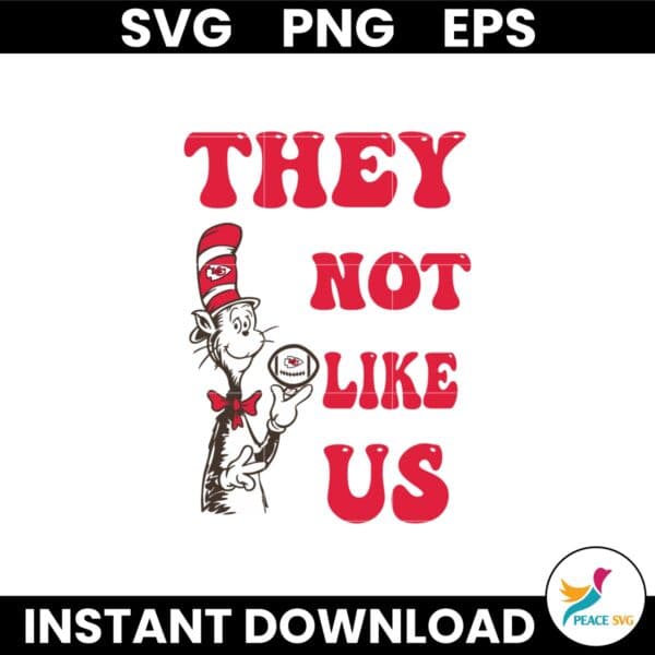 They Not Like Us The Cat In The Hat Kansas City Svg