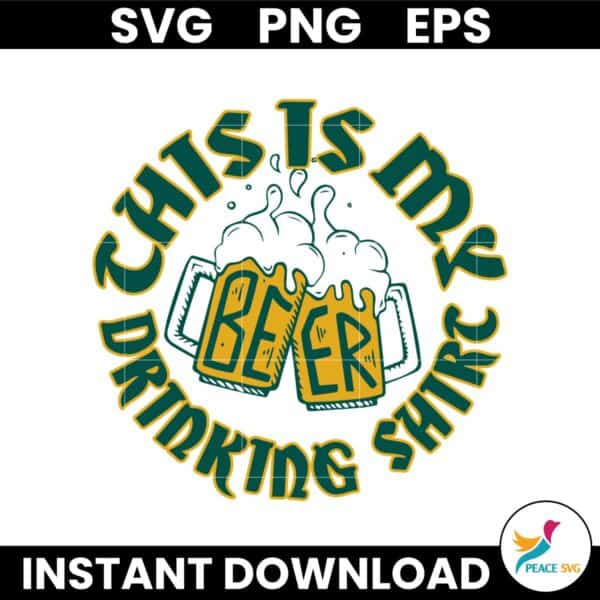 This Is My Drinking St Patricks Day Beer Lovers SVG