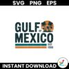 Vintage Gulf Of Mexico Est 1550 Svg Instant Download