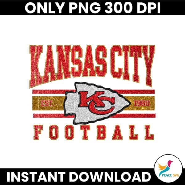 Vintage Kansas City Chiefs Football Game Day Svg