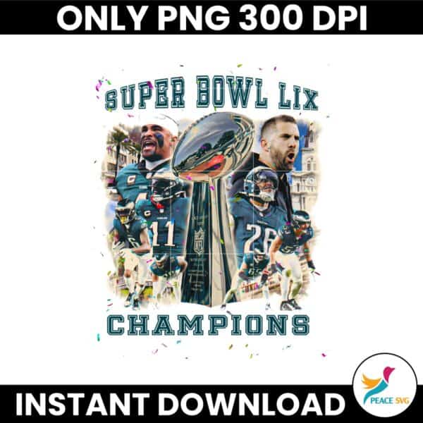 Vintage Philadelphia Eagles Super Bowl Champions Png