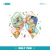 Winnie The Pooh Easter Coquette Bow Peeps Png