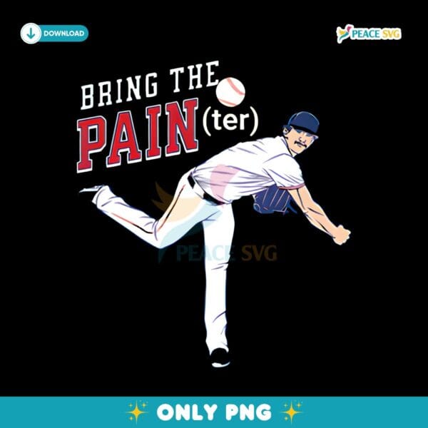 Andrew Painter Bring The Pain Ter Philadelphia Phillies Baseball PNG