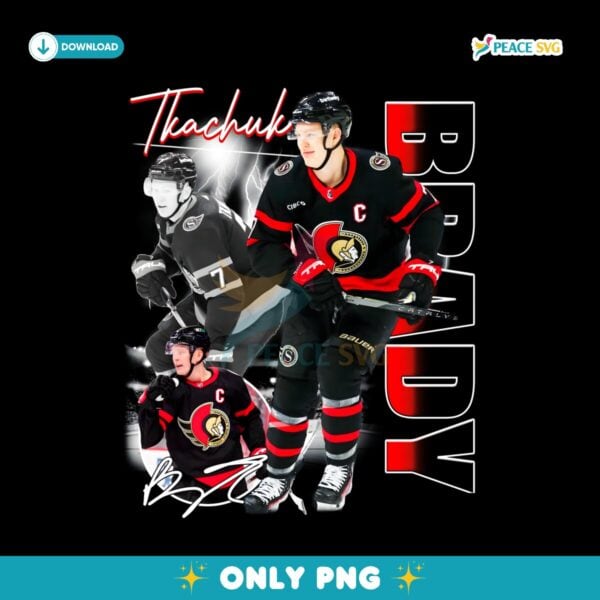 Brady Tkachuk Ottawa Senators Nhl Players PNG